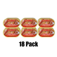 Best Seller (6 pack) Smoked Boneless Herring Pickled Fish Snacks, 3.53 oz Can