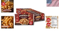 1.75oz Bacon Curls Pork Rinds – 18 Pack of Crispy, Low-Carb Treats