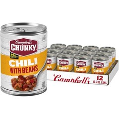 12-Pack of Campbell’s Chunky Chili With Beans