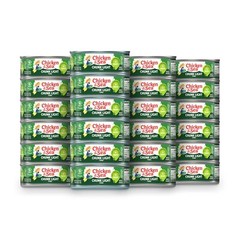 Chunk Light Tuna in Water 5 Ounce Cans Pack of 24 Wild Caught Canned Tuna 25%…