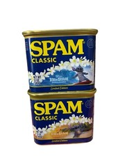 2 Spam Classic LIlo & Stitch Limited Edition Cans