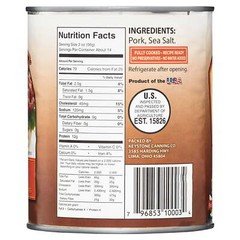 (2 pack) Keystone All Natural Pork, 28 oz Can