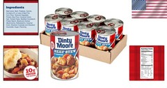 Bulk Beef Stew Cans – 8-Pack of Gluten-Free, Protein-Packed Meals for Busy Days