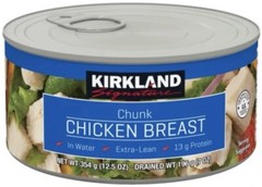 Kirkland Signature Chunky Chicken Breast in Water (12 Cans of 12.5 oz. Each)