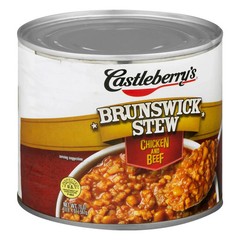 Castleberry’s Brunswick Stew Chicken Beef 20 oz Can 2 Pack Heat & Serve Meal