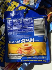 SPAM Classic Single, 9 Grams of Protein Per Serving, 2.5 oz Single Pack (lot 11)