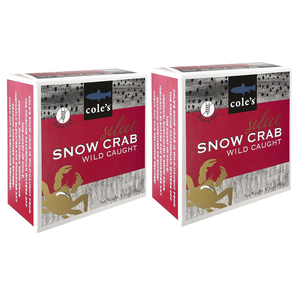 Cole’S Patagonian Wild-Caught Snow Crab Meat | Tender Lump Crab Meat | Good Sour