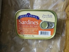 Ocean Prince Sardines in Louisiana Hot Sauce, 3.75 Ounce Cans (Pack of 12)
