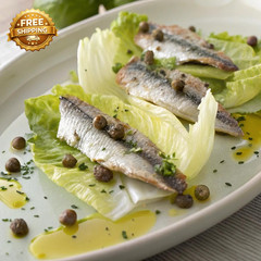 Sardines in Water 3.75 Oz Can (Pack of 12) Wild Caught Sardines 12G Protein per