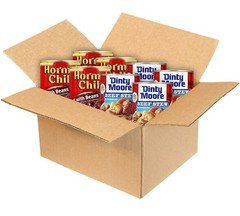 DINTY MOORE Beef Stew & Beans – 8 Cans of Hearty, Preservative-Free Meals