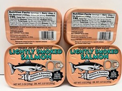 4-Pack Trader Joe’s Light Applewood smoked Salmon 5 oz Each Skinless Boneless