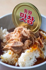 canned tuna 동원맛참[dongwon mat cham] / IVE 안유진 / midly spicy/60g x 4 Cans