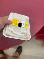 Salted Pork Fatback Sliced 2 POUNDS Southern Country Food , Soul Food, READ DESC