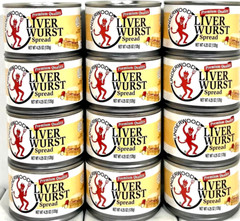 Underwood Premium Quality Liver wurst Spread 4.25 oz ( Pack of 12 )~Exp 3/2025