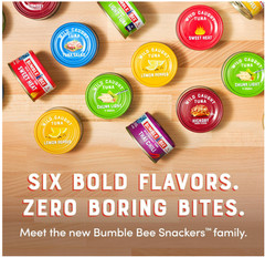 Bumble Bee Snackers Thai Chili – 14g Protein per Serving – No Draining, Ready to