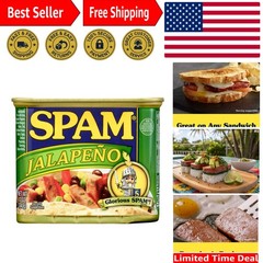 Ready-to-Eat 12 Oz Jalapeño Luncheon Meat – Quick & Tasty Solution