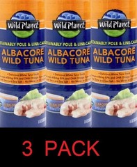Wild Planet Albacore Wild Tuna 5 oz per can – 6-Count – 3 PACK