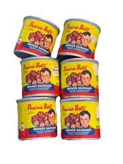 6 Cans Prairie Belt Smoked Sausage Single 4.6oz Can Chicken Pork Pantry Protein