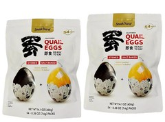 2 BAGS The Snak Yard Flavored Quail Eggs 54 – 0.26oz packs