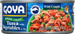 Foods Chunk Light Tuna with Vegetables, Wild Caught, 4.94 Ounce (Pack of 24)