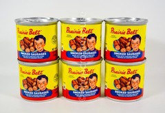 6 Prairie Belt Smoked Sausage 4.6 ounce can 07/09/2027 DENTED