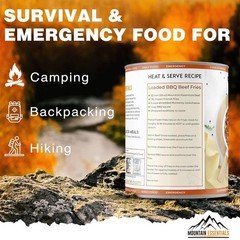 All Natural Canned Beef 28 Oz – Fully Cooked, Gluten Free with 5- Shelf Life
