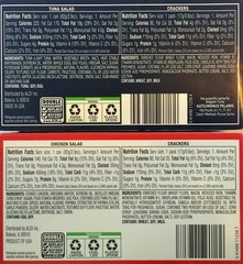 Ready to Eat Combo Pack – (1) Tuna Salad with Crackers By Northern Catch & (1…
