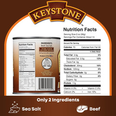All Natural Ground Beef, 28 Oz Can