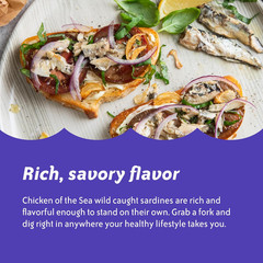 Sardines in Olive Oil, 3.75 Oz. (Pack of 18), Wild Caught Canned Sardines, Packa
