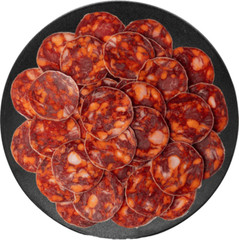 Chorizo Ibérico de Bellota – Sliced Spanish Cured Sausage