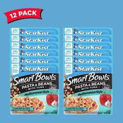 Nutritious Tuna, Pasta & Beans – Mediterranean Style, 10g Protein, 12 Pouches