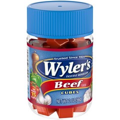 Beef Instant Bouillon Cubes (2 oz Jar)