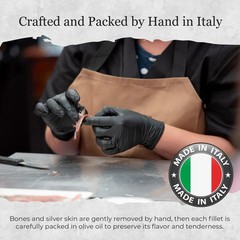 Anchovy Fillets in Olive Oil 3.1 oz Pack of 4 | Hand Packed in Sicily | Firm …