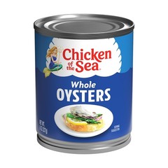 Chicken of the Sea Whole Oysters Great for Recipes 8-Ounce Cans Pack of 12