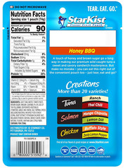 Tuna Creations Honey BBQ, 2.6 Oz, Pack of 24