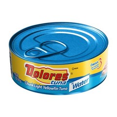 Dolores Tuna Chunk Light Yellowfin Tuna in Water 5oz