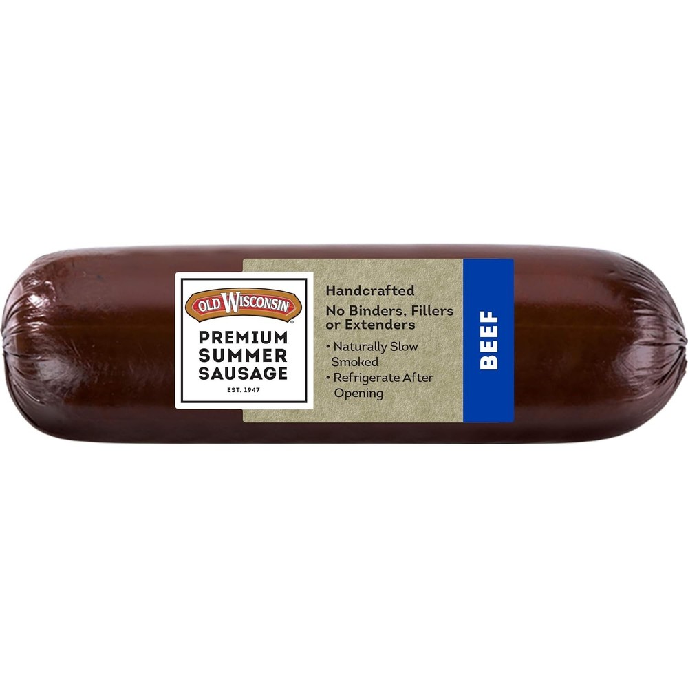 Charcuterie-Ready 8 Ounce Summer Sausage – All Natural, Keto-Friendly Snack