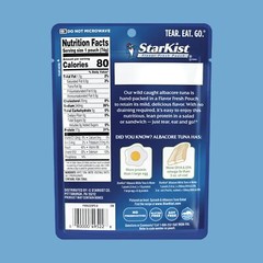 Starkist Albacore White Tuna in Water 24 Pack High Protein Mild Flavor 2.6oz