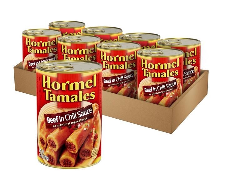 Hormel Beef Tamales 15 Oz (8 Pack)