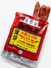 Kam Yen Jan Chinese Style Sausage Made with Pork+Chicken 14oz(Pack of 12)~4/2026