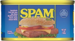 SPAM Classic, 7 oz Cans, (Pack of 12) – Fully Cooked Pork with Ham, Gluten-Fr…
