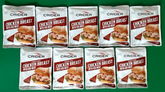Lot of 9 – 10oz Packs CRIDER Premium Chunk Chicken Breasts with Rib Meat 11/2027