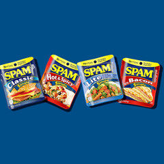 SPAM Lite Pork Single Pouches, Fully Cooked, Low Carb Keto Friendly 2.5oz, 12 Pk