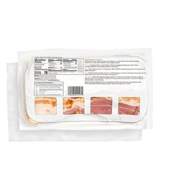 Gourmet Uncured Center Cut Bacon – 12oz, 37% Less Sodium, Keto-Friendly