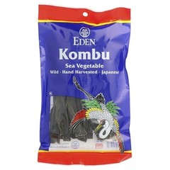 Eden Foods Kombu, Sea Vegetable, Wild Hand Harvested, 2.1 Ounce