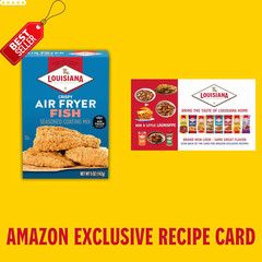 Air Fry Fish Coating Mix 5oz Pack of 6 Crispy Seasoned Batter Blend US