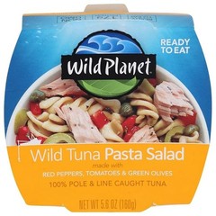 Wild Planet Ready-To-Eat Wild Tuna Pasta Salad With Organic Red Peppers 5.6oz