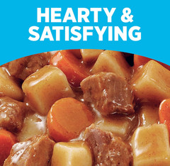 Beef Stew Ready to Eat Meal 9 oz x 3 Hearty Meat Potatoes Carrots Gluten Free-US