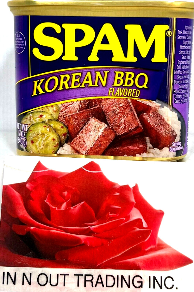 Spam Korean BBQ Luncheon Meat 12 oz ( Pack of 12 )~5/2027