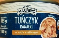 Marinero Tuna Chunks in Vegetable Oil, 185 g/130 g